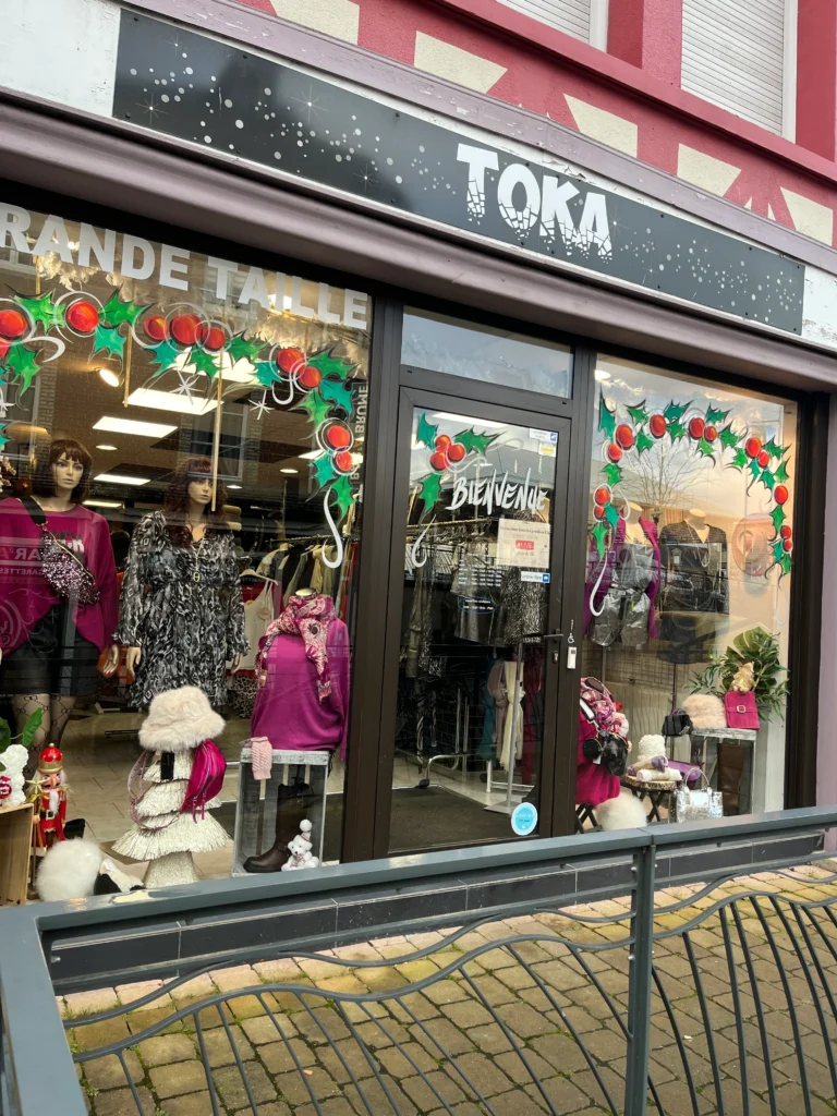 devanture du magasin Toka
